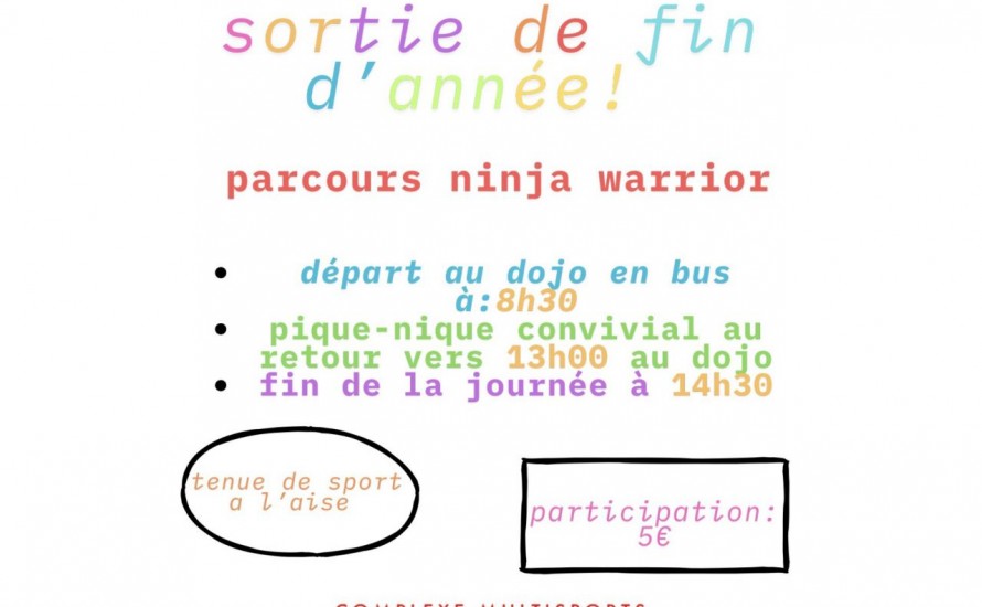 SORTIE DE FIN D'ANNEE