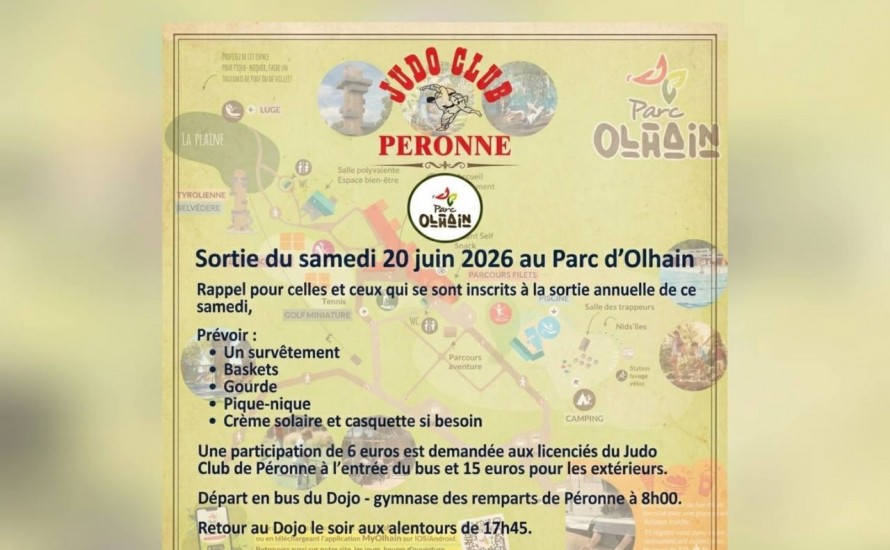 RAPPEL SORTIE ANNUELLE DU  JUIN