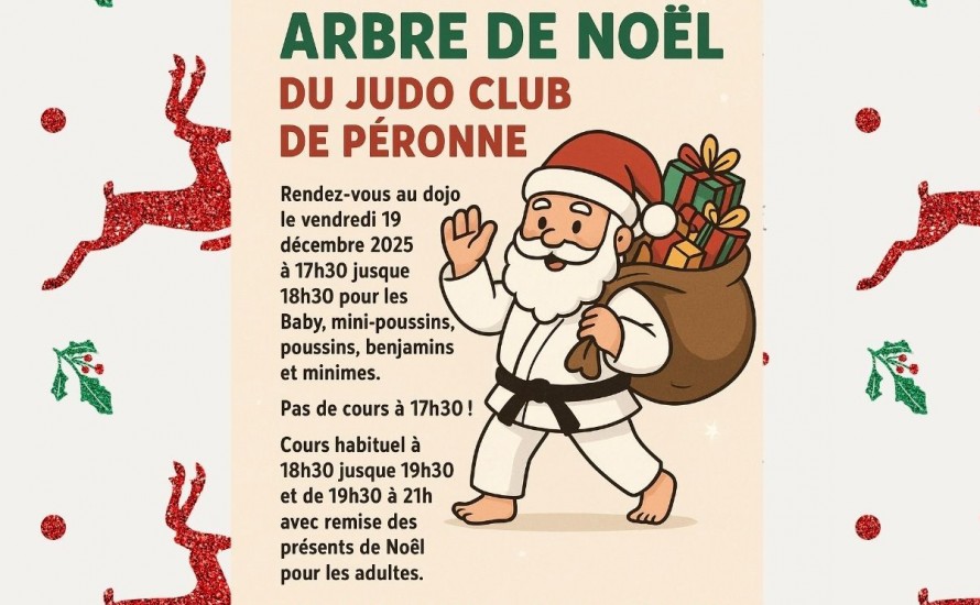 NOEL DU JUDO CLUB DE PERONNE
