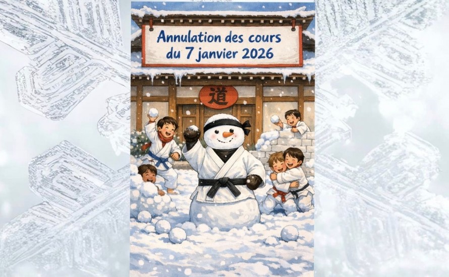 ANNULATION COURS DU 7 JANVIER 2026