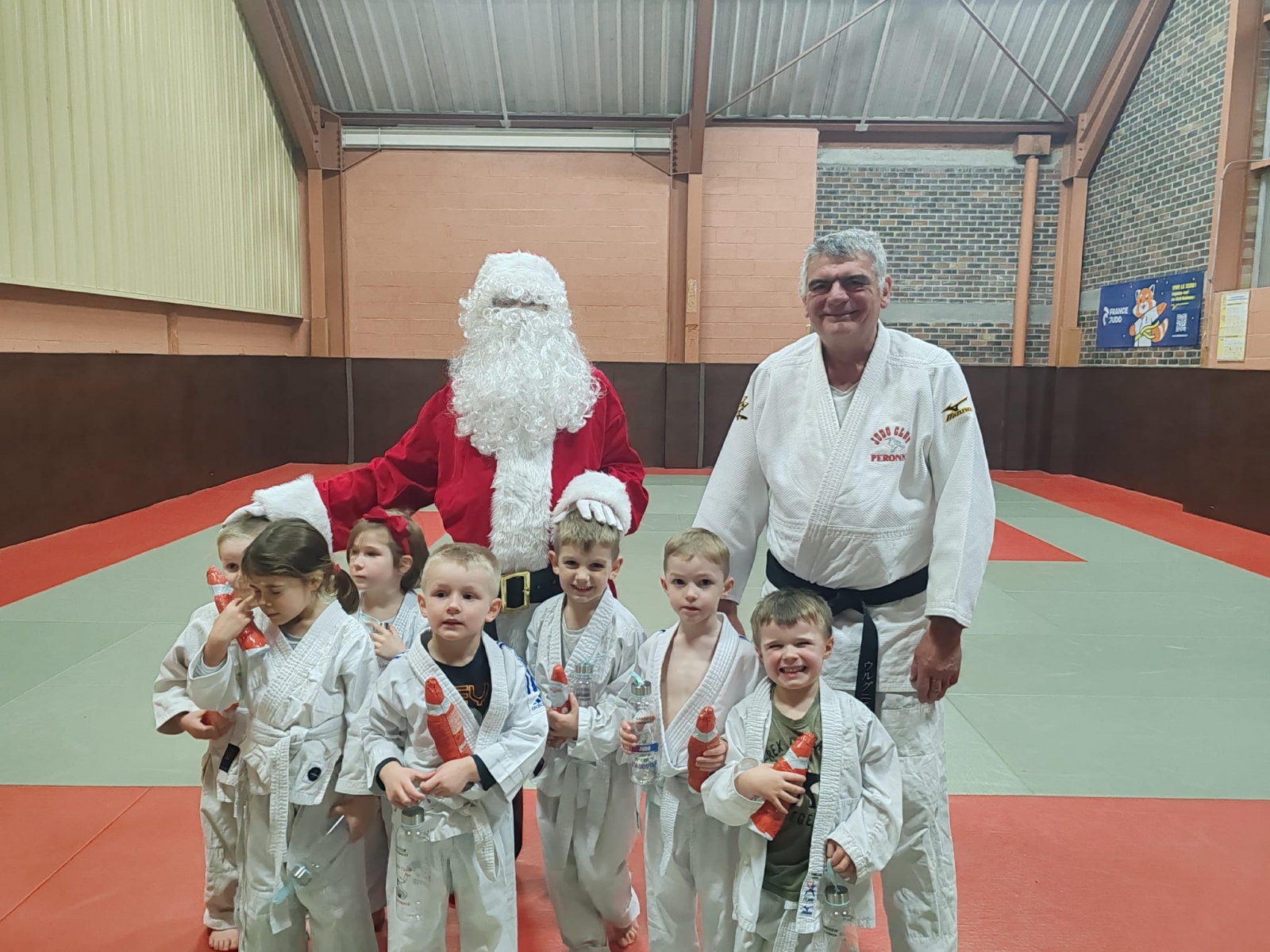 Le Père Noël s'invite au Judo
